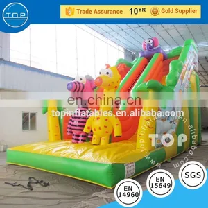 New Monkey Inflatable Pool Slide Juegos Inflables Tobogan for Fun thumbnail-1