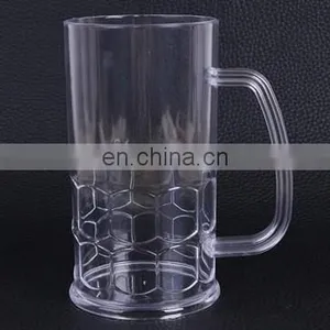 500ml Transparent Plastic Beer Mug thumbnail-2