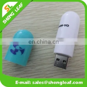 Custom Capsule Shape Plastic Usb thumbnail-1
