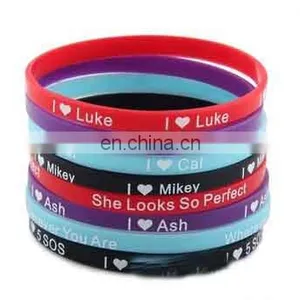 CMYK Printing Silicone Wristbands thumbnail-5
