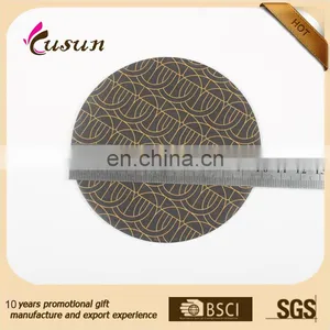 Round Absorbent Paper Drink Coaster Coffee Cup Coaster thumbnail-5