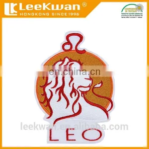 Popular Lovely LEO Embroidery Patch With Stick-on Backing thumbnail-1