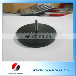 Rubber Pot Magnet Neodymium Magnetic Mount For Lights thumbnail-1