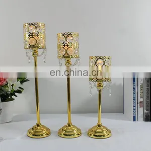 Crystal Votive Candlestick Candle Holder For Wedding Centerpieces thumbnail-1