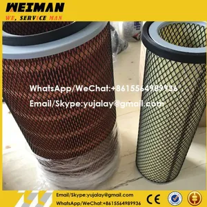 SDLG Wheel Loader Spare Parts 4110000991027 Air Filter Insert XCMG LONKING ZF WEICHAI Engine Cummins for Sale thumbnail-1