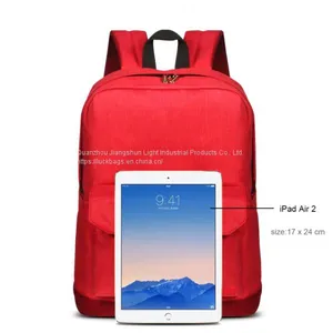 New Models Brief Pure Color Kids 20L Preppy Canvas School Bag for Teenagers thumbnail-3