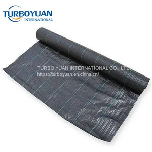 Brown Color Heavy Duty PP / PE Anti Weed Matting Ground Cover Roll thumbnail-2