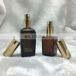 Amber Square Empty Essential Oil Bottles 50ml 100ml thumbnail-2