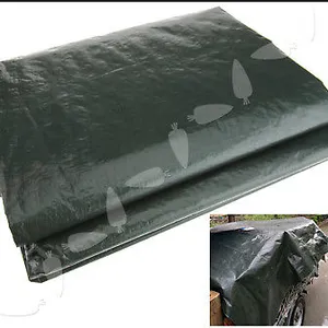 Canvas Tarpaulin Green Canvas Tarpaulin Blue/orange thumbnail-1
