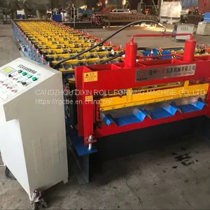 Trapezoid Profile Iron Roll Forming Machine/ Aluminum Panel Trapezoidal Roll Forming Machine thumbnail-4