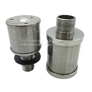 Wedge Wire Single Filter Nozzle With Cover Plate for Liquid Solid Separation thumbnail-2