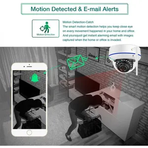 Security Cheap Price CCTV H. 265 2.0MP Mini IR Dome HD Wireless WiFi Security IP Camera thumbnail-5