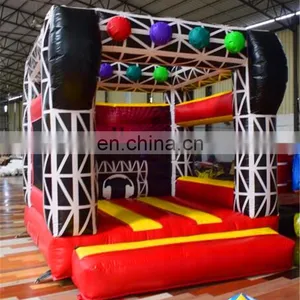 Inflatable Light Music Stage Bounce Room , Inflatable Bouncer House for Adult and Kids thumbnail-2