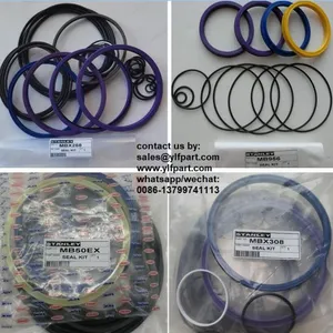 Excavator Parts Stanley MBX608 MBX458 MBX408 MBX358 Hydraulic Breaker Hammer Seal Kits MBX258 MBX208 MBX138 MB20EX MB975 MB956 Parts for Sale thumbnail-1