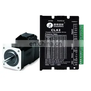 42CME08 Leadshine Closed Loop Stepper Motor NEMA 17 Servo Motor Instal 1000-Line Encoder 80W Easy Servo Motors thumbnail-1