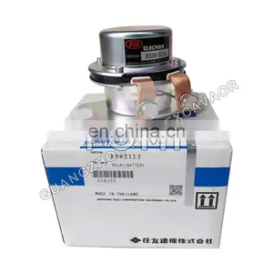 FOMI KHR2112 SH200-5 SH210-5 SH350-5 CX210B CX360B Excavator Battery Relay thumbnail-1