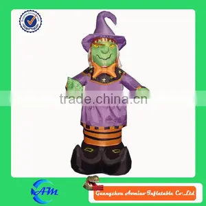 Halloween Witch Inflatable Advertising Cartoon for Sale thumbnail-1