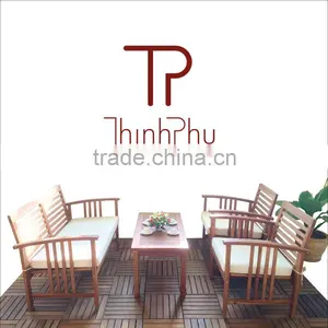 SOFIA- SOFA FURNITURE - High Quality Outdoor Furniture - Eucalyptus Wood thumbnail-1