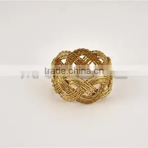2016 New Arrival Popular Hot Sale Flower Wedding Napkin Rings For Wedding thumbnail-2