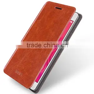 MOFi Top Sale Simple Design Flip PU Leather Cell Phone Case for OPPO R7s, OPPO R7st, OPPO R7sm thumbnail-3