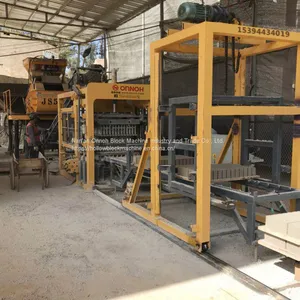 Cement Brick Making Machine Onnoh QT4-15 Automatic Color Brick Machine Suppliers thumbnail-2