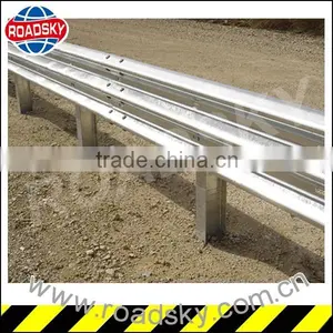 Metallic Corrugated Highway Steel Flexbeam Guardrail thumbnail-1