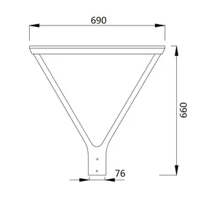 Die Casting Aluminum Garden Lights DLG-LED-009 thumbnail-2