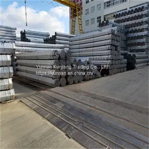 Yunnan Galvanized Steel Pipe Wholesale Q235 Hot Dip Galvanized Steel Pipe Greenhouse Vegetable Steel Pipe Specifications Are Complete thumbnail-2