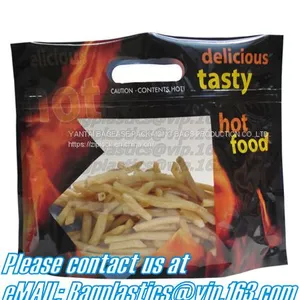 ROTISSERIE CHICKEN BAGS, MIRCOWAVE POUCH, HOT ROAST BAG, FRESH FRUIT VEGETABLE PACKAGING, CHERRY PACK thumbnail-4