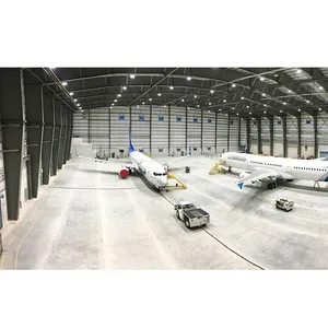 Prefab Steel Structure Warehouse Building Hangar thumbnail-1