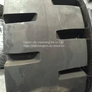 Solid Tire 26.5-25 Roller 60 Forklift Engineering Solid Wheel Mining Loader Explosion-proof Wear thumbnail-3