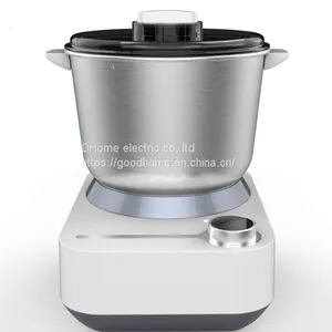 Household Stainless Steel Small Dough Mixer Multi-function Dough Kneading Machine Dough Mixer Cream Baking Cake and Dough Mixer（Wechat:13510231336） thumbnail-3