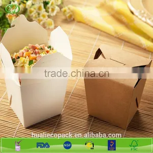 BOX (16 oz )high Quality and Biodegradable Paper Lunch Box thumbnail-1