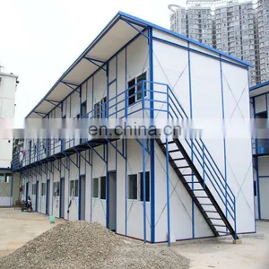 China Easy Assembled Steel Prefabricated Building Prefab Storage Units Ready Made House In India thumbnail-5