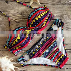 2016 New Sexy Push Up Padded Swimsuit Bikini Brazilian Biquini Quality Choice thumbnail-3