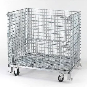 Wire Mesh Pallet Cage thumbnail-2