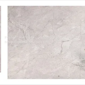 China Guangdong Wholesale Imitation Cement Stone Plastic Floor Glue Gray SPC Floor Tile Simulation Stone Plastic Sheet Floor thumbnail-4