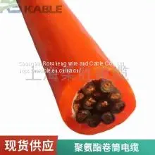 Polyurethane Roll Cable 3*185 3*95/3 Crane Gantry Cable Can be Customized Single/double Sheathed thumbnail-2