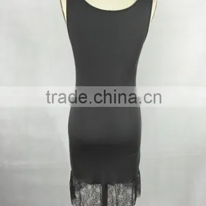 Bamboo Fiber Cotton Modal Woman Long T-shirt thumbnail-3