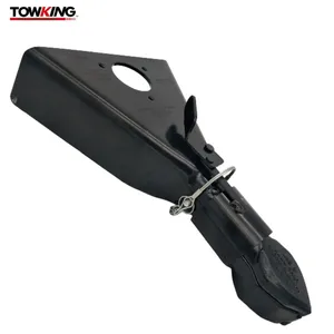 TOWKING 7000lbs Black Ball Size 2 Inch Sleeve Lock Trailer Coupler thumbnail-2