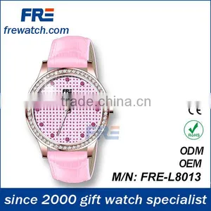 2014 Hot Sell Fashion Watch,lady Watch Leather thumbnail-1