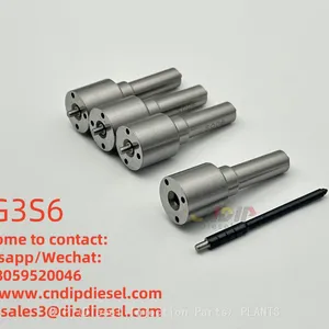 G3S6 Fuel Diesel Common Rail Injector Nozzle Original Packaging 4Pcs for Toyota Hilux 1KD 2KD thumbnail-2