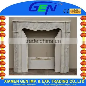 Switzerland Marble Fireplace thumbnail-1