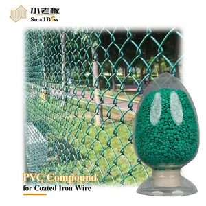 PVC Coated Welded Wire Mesh Roll PVC Compound Pellets thumbnail-1