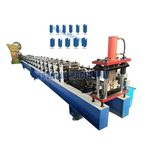 Competitive Price Storage Shelf Column Roll Forming Machine Supermarket Shelves Upright Rack Making Machine thumbnail-1
