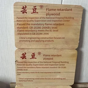 in Stock, Supplying 15mm Flame-retardant Plywood for Engineering Works, Fireproof Multi-layer Board, a Conscientious Choice thumbnail-5