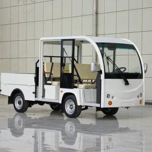 5-seater Electric Sample Delivery Vehicle for Inspection in Qinghai, Double-row Seat Electric Vehicle for Load and Passenger Carrying thumbnail-3