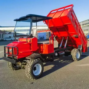 4WD Farm Dumper | 4x4 Agricultural Dump Truck For Farm Transportation thumbnail-1