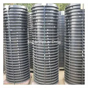 Customized Size Duty Ductile Iron Manhole Cover En124 C250 D400 Jingdong Brand Black Round Professional Manufacturer in China thumbnail-6