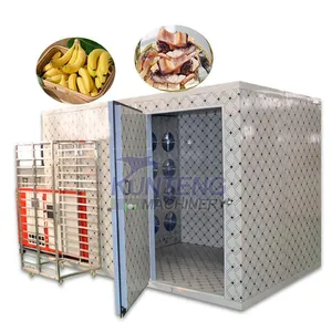 Industrial Gas Dryer Fish Dehydrator Machine Banana Chips Mango Vegetable Dryer Food Fruit Dryer EPC thumbnail-1